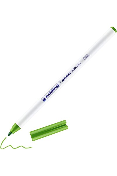 Edding 4600 1.0mm Tekstil Kumaş Kalemi Sarımsı Yeşil / 011