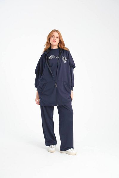 ButikKardelen Γιλέκο Camellia Διπλό Τριπλό Σετ 10512