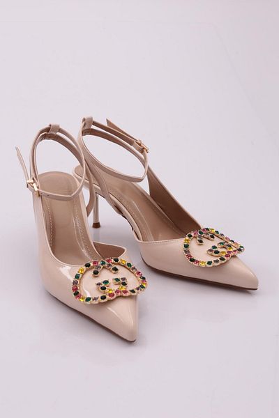 DGN 1772 Pantofi cu toc pentru femei