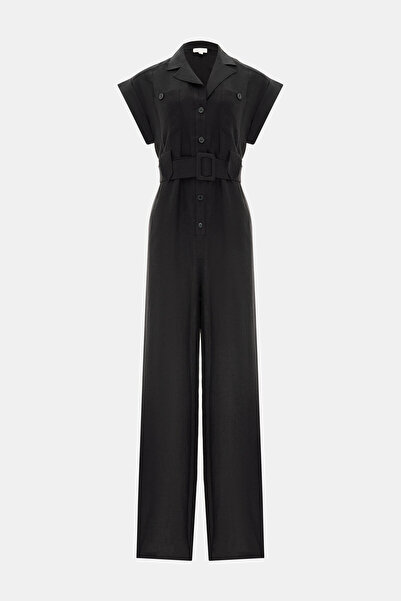 W Collection SİYAH RELAX KALIP TULUM