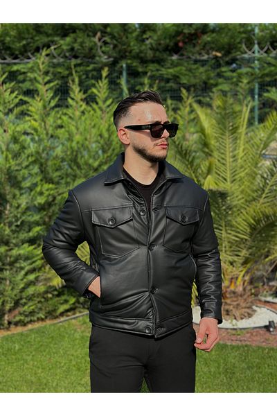 KINGAF ΑΝΔΡΙΚΟ ΔΕΡΜΑΤΙΝΟ ΠΑΝΤΩΜΑ ΠΑΝΤΩΜΑ