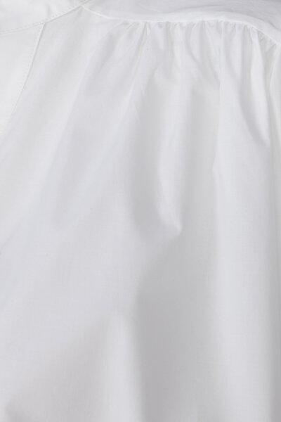W Collection BEYAZ HAKİM YAKA TRUVAKAR BLUZ