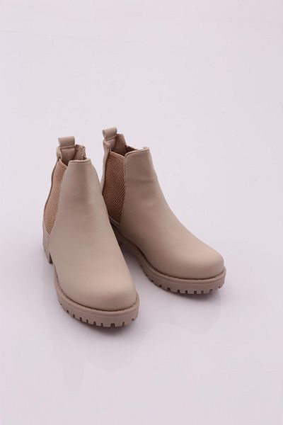 DGN Cream Color Children's Boots - 1634343538