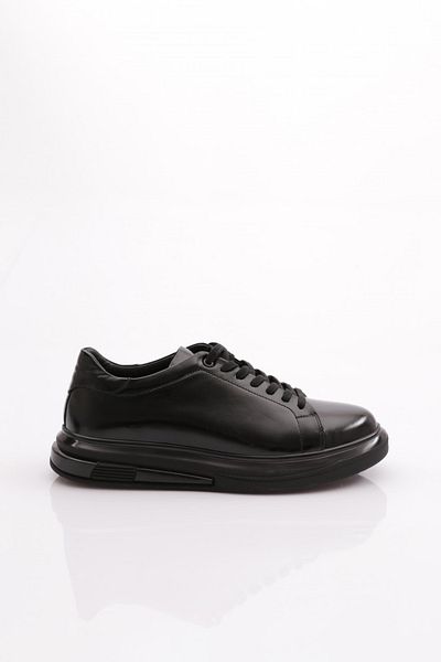 DGN Ανδρικό sneaker με κορδόνια μαύρο 33193396