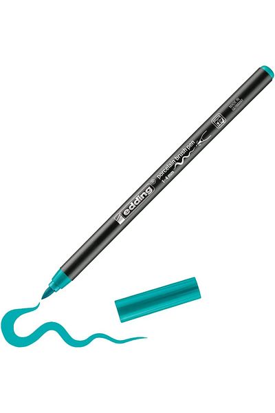 Edding Porcelain Brush Pen Porcelain Pen Turquoise / 014