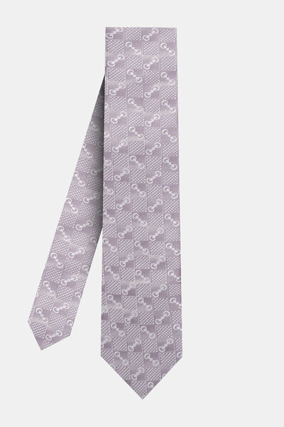 W Collection Gray White Tie