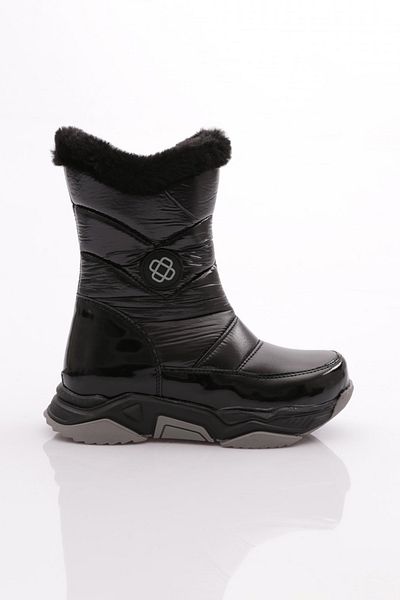 DGN Girl's Model Snow Boots Black Black 41643224