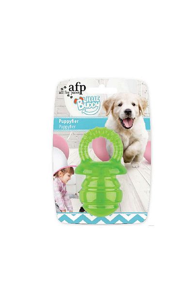 Afp Little Buddy - Puppyfier- Rubber Pacifier Green L Hnzrn