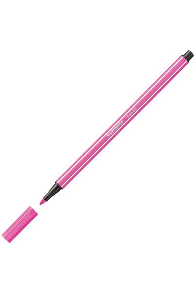 Stabilo Pen 68 1.0mm Felt Tip Pen 68/056 Fluorescent Pink