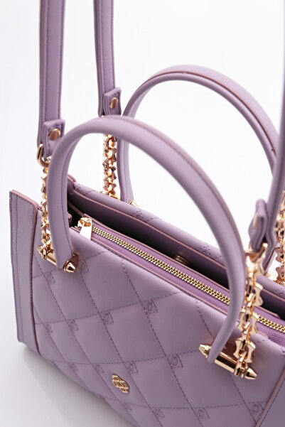 DGN Women's Chain Bag Purple 7683437