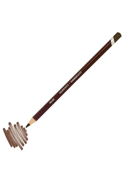 Derwent Coloursoft Professional Color Pencil C630 Brown Earth