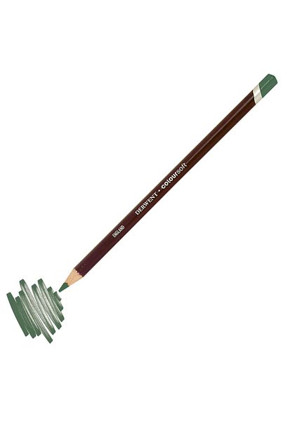 Derwent Coloursoft Professional Dry Paint Pen C400 Mid Green