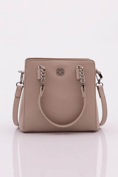 DGN Beige Women's Chain Bag - 41643431