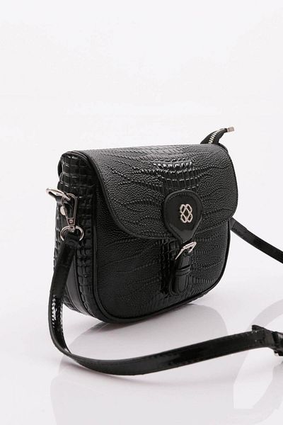 DGN Women's Corded Bag Black Anaconda 41633431