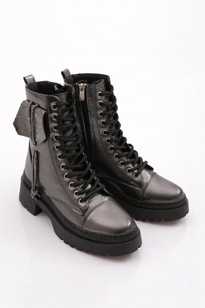 DGN Platinum Caviar Women's Boots - 101733421027