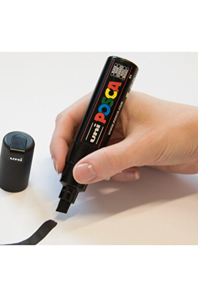 Uni Posca Uniball Posca 8mm Cut Tip Poster Marker 8 Colors / Pc-8K