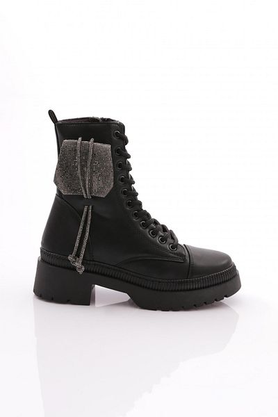 DGN Women's Black Boots - 101733421027   Model