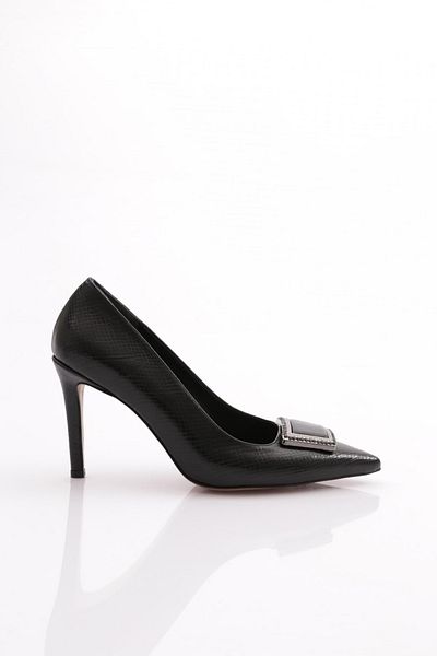 DGN Pantofi de damă cu toc înalt Black Snake 28335910