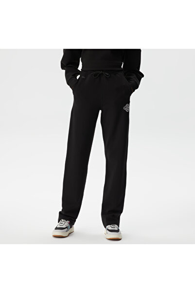 Lacoste Kadın İspanyol Paça Siyah Eşofman Altı
