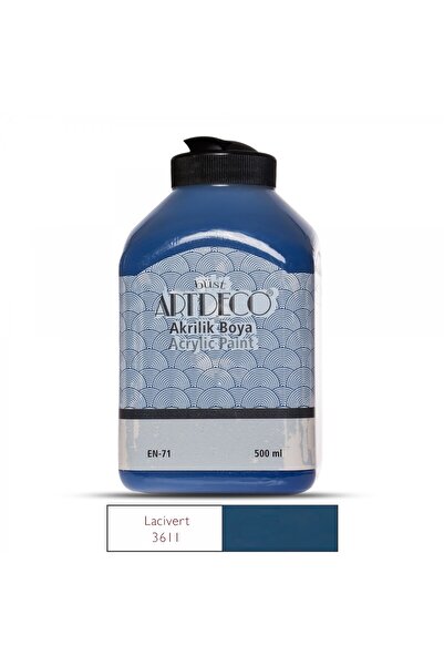 Artdeco Akrilik Boya 500ml Lacivert 3611