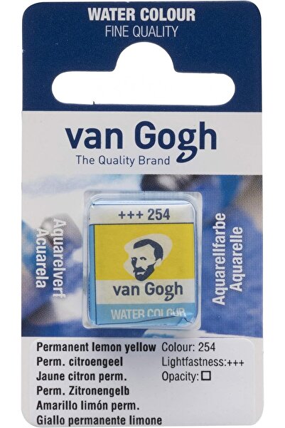 Van Gogh Suluboya Tablet Permanent Lemon Yellow