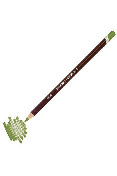 Derwent Coloursoft Professional Dry Paint Pen C450 Yellow Green