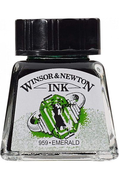 Winsor Newton Winsor & Newton Drawing Ink Drawing Ink 14ml Emerald 235
