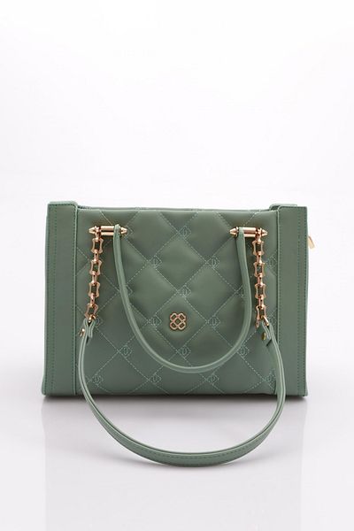 DGN Women's Chain Bag Aqua Green 7683437
