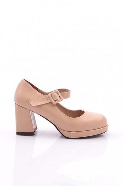 DGN Pantofi de damă cu toc înalt, cafeniu 46310535