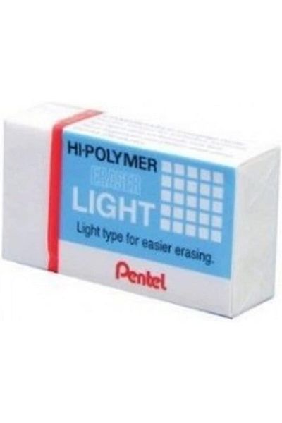 Pentel Υπερπολυμερής μεσαίου μήκους ελαφριά γόμα / Zel08