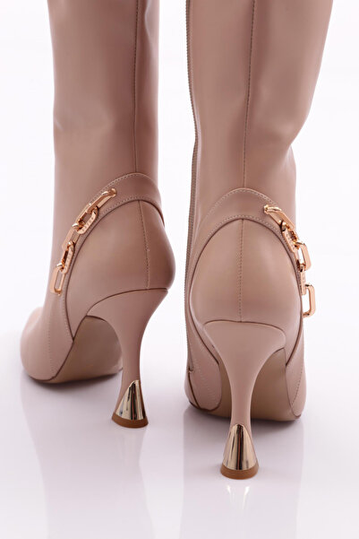 DGN 0914 Kadin Arkasi Zincirli Çizme