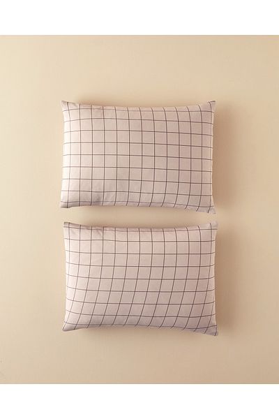 English Home Μαξιλαροθήκη 50x70 cm Light Plum 2 Pack Easy-Iron - Απλή επιταγή
