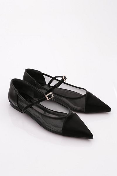 DGN 177 Model Women's Pointed Toe Ballerinas