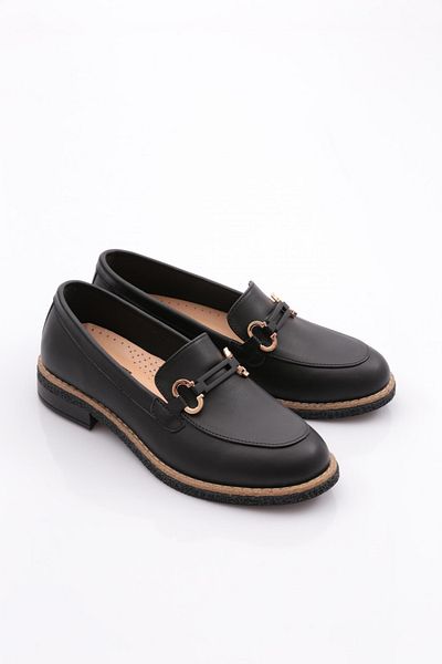 DGN Black Women's Loafer Shoes 3572678   Model Number