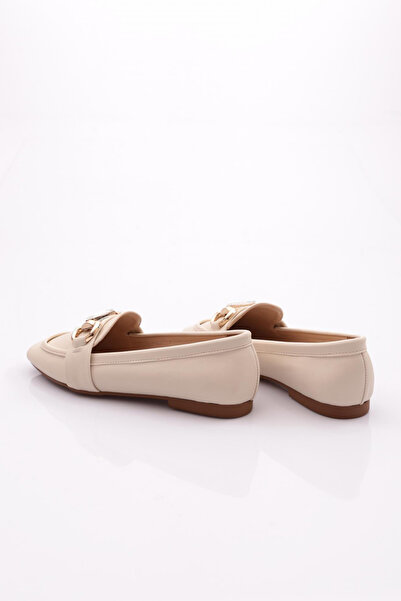 DGN Kadın Loafer Ayakkabı Ten 61382534