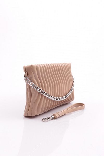 DGN 1005 Model Women's Chain Detailed Shoulder and Shoulder Bag
