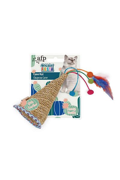 Afp Whisker Fiesta - Straw Cone Hat Toy Dpmah