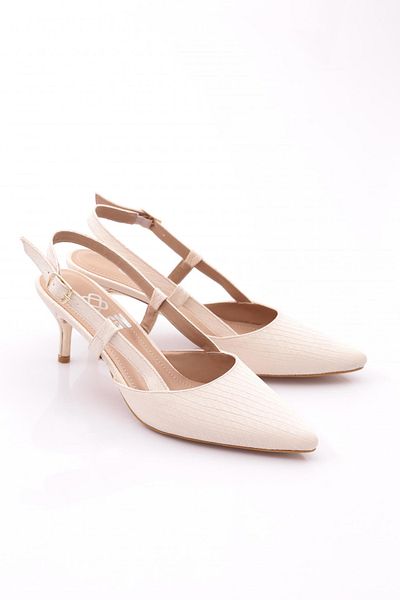 DGN Pantofi cu toc pentru femei de culoarea pielii - importați 61323564