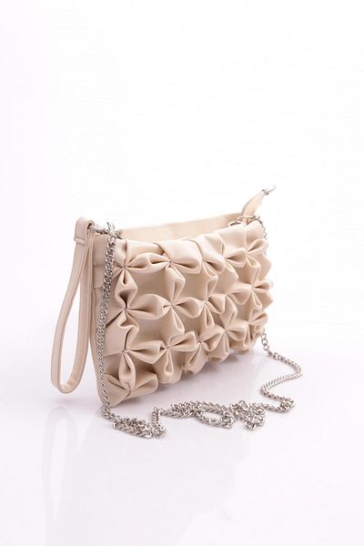 DGN 1000 Women's Ruffled Shoulder and Shoulder Bag