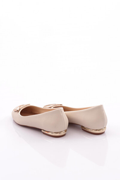 DGN Women's Nude Ballerinas - Buckle, Model 29952534