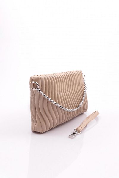 DGN 1005 Model Women's Chain Detailed Shoulder and Shoulder Bag