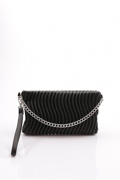 DGN 1005 Model Women's Chain Detailed Shoulder and Shoulder Bag