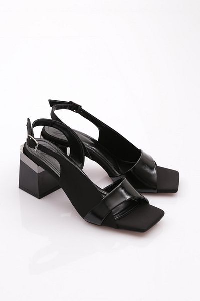 DGN 401 Pantofi cu toc cu curele la gleznă pentru femei