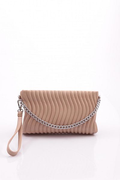 DGN 1005 Model Women's Chain Detailed Shoulder and Shoulder Bag