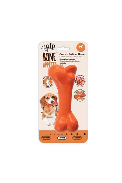 Afp Bone Appetit-Sesli Rubber Bone m Hnzrn