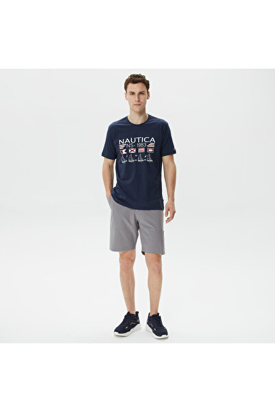 Nautica Erkek Gri Bermuda