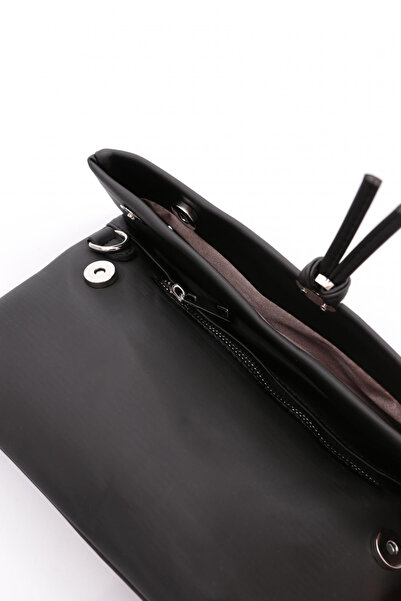 DGN Λεπτομερής γυναικεία τσάντα 1006 Model με κορδέλα