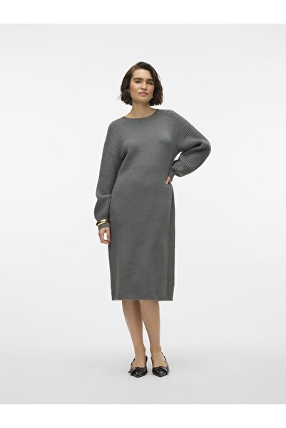 Vero Moda Strickkleid VMENYA Midikleid
