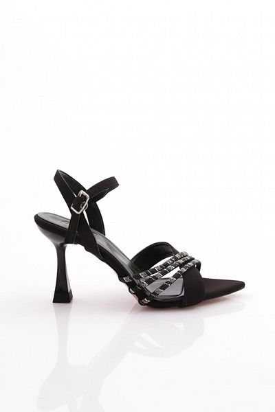 DGN Pm161-K110 Women's Ankle Strap Heeled Shoes