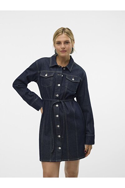 Vero Moda Jeanskleid VMODA Kurzes Kleid